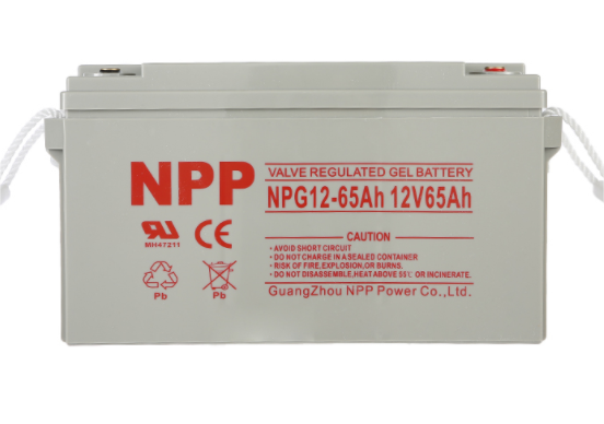 NPP耐普NPG12-65 12V65Ah胶体蓄电池，正品保证。全国联保三年，全国范围可免费上门安装调试。