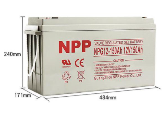 NPP耐普NPG12-150 12V150Ah胶体蓄电池，正品保证。全国联保三年，全国范围可免费上门安装调试。